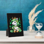 Cute Unicorn Shamrock St Patricks Day Fotoplaat<br><div class="desc">Cute Unicorn Shamrock St Patricks Day</div>