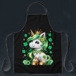 Cute Unicorn Shamrock St Patricks Day Schort<br><div class="desc">Cute Unicorn Shamrock St Patricks Day</div>