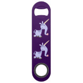 Cute Unicorn Speed Cartoon Open Flessenopener (Voorkant)