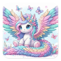 Cute Unicorn Sticker