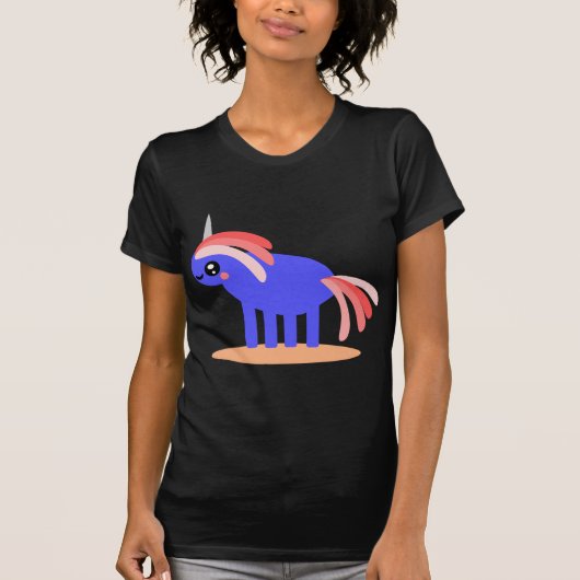 Cute Unicorn T-shirt (Voorkant)