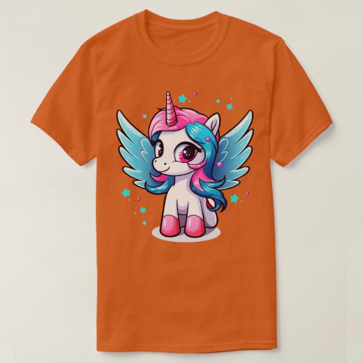Cute Unicorn T-shirt (Design voorkant)