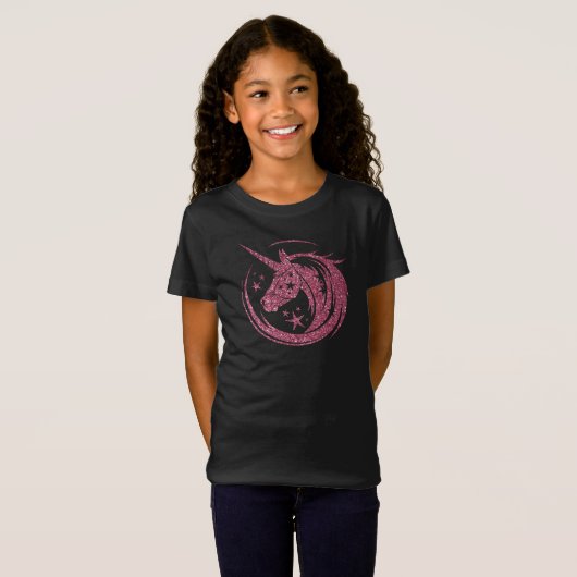 Cute Unicorn T-shirt (Voorkant volledig)