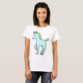 Cute unicorn T-shirt Magical Animal Graphic t-shir (Voorkant volledig)