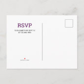 Cute Unicorn Twins Baby shower Uitnodiging Briefkaart (Achterkant)