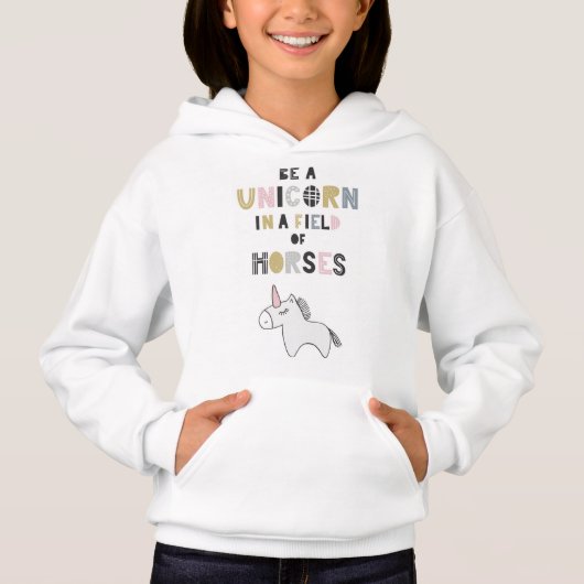 Cute Unicorn | uniek | Wees jezelf | Metafoor (Voorkant)