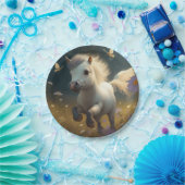 Cute Unicorn vliegend kleine pony bord (Feest)