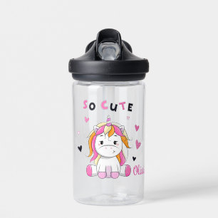 Cute Unicorn Water Fles