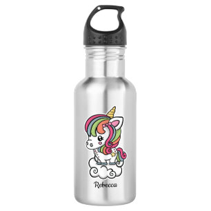 Cute Unicorn waterfles