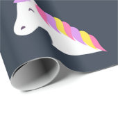 Cute unicorn Wrapping Paper Cadeaupapier (Rol Hoek)