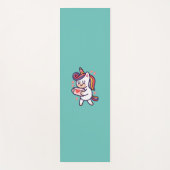Cute unicorn yogamat (Voorkant)