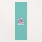 Cute unicorn yogamat (Voorkant)