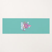 Cute unicorn yogamat (Voorkant (horizontaal))