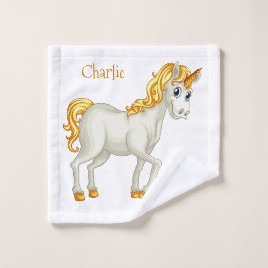 Cute Unicorns aangepaste handdoekset Bad Handdoek (Wasdoekje)