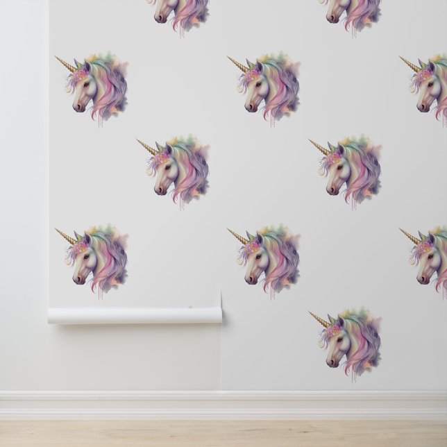 Cute Unicorns Behang (Applicatie)