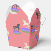 Cute Unicorns Donuts Pattern Bedankdoosjes (Geopend)