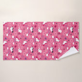 Cute Unicorns Pattern Badhanddoek (Badhanddoek)