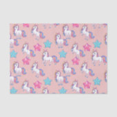 Cute Unicorns Tissuepapier (Voorkant)