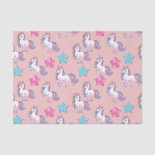 Cute Unicorns Tissuepapier