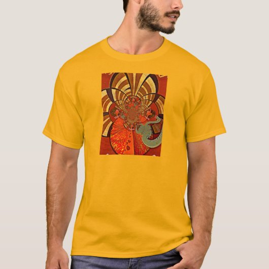 Cute Unique Giraffe Animal Hakuna Matata Design T-shirt (Voorkant)