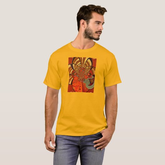 Cute Unique Giraffe Animal Hakuna Matata Design T-shirt (Voorkant volledig)
