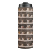 Cute Unique Retro Funny Cool Coffee of Tea Thermosbeker (Voorkant)