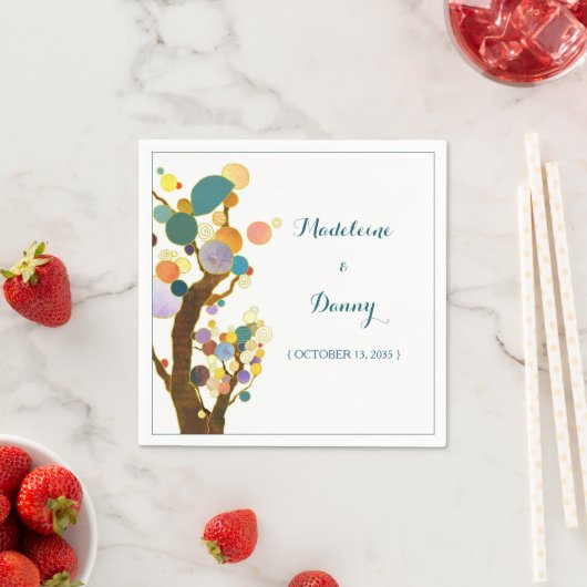 Cute Unique Tree Wedding Celebration Servet (Insitu)