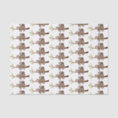 Cute unisex baby sloth party mamma tissue tissuepapier (Voorkant)