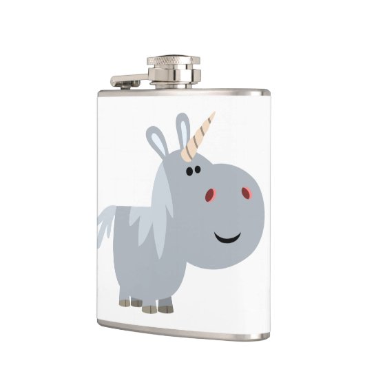 Cute unscable Cartoon Unicorn Hip Flask Heupfles (Links)