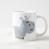 Cute unscable Cartoon Unicorn Jumbo Mok (Rechts)