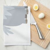 Cute unscable Cartoon Unicorn Kitchen Towel Theedoek (Quarter Fold)