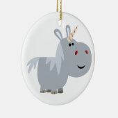 Cute unscable Cartoon Unicorn Ornament (Rechts)