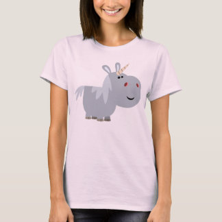Cute unscable Cartoon Unicorn Women T-Shirt