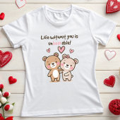 Cute Valentijn Beer T-shirt