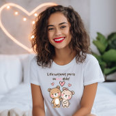 Cute Valentijn Beer T-shirt