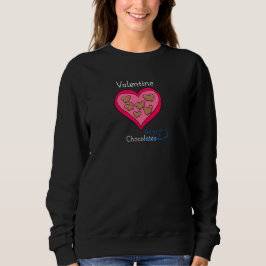 Cute valentijn chocolade kikkers shirt