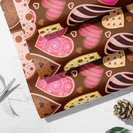 Cute Valentijn Cookies | Valentijn Gift Wrap Cadeaupapier