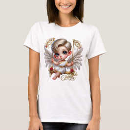 Cute Valentijn Cupido Dames T-shirts