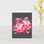 Cute Valentijn Dobbelstenen 6 7 Knuffel Harten Nk Kaart (Gele Bloem)