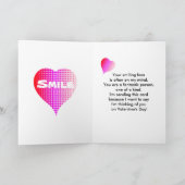 Cute Valentijn Dog Card Feestdagen Kaart (Binnen)