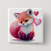 Cute Valentijn Fox