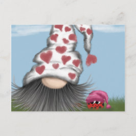Cute Valentijn Gnome Briefkaart