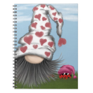 Cute Valentijn Gnome Notitieboek
