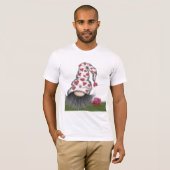 Cute Valentijn Gnome T-shirt (Voorkant volledig)