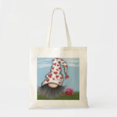 Cute Valentijn Gnome Tote Bag (Voorkant)