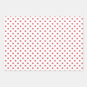 Cute Valentijn Panda Beren Reeks 3 Design Inpakpapier Vel (Voorkant 3)