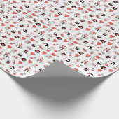 Cute Valentijncadeau-verpakkings papier – Love Hea (Hoek)
