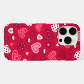 Cute Valentijns harten patroon Case-Mate iPhone Case (Achterkant (horizontaal))