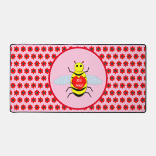 Cute Valentijnsdag Bee Bureaumat