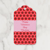 Cute Valentijnsdag Bee Cadeaulabels (Achterkant)